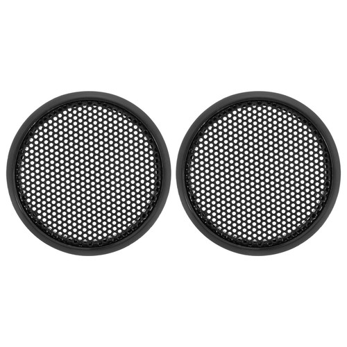 2pcs noir voiture audio - 1.5",