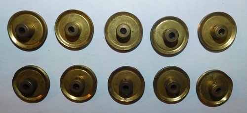 25mm brass pulleys - 25mm, pulleys,