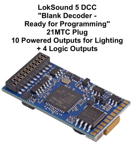 Loksound dcc mtc blank - loksound, v5.0
