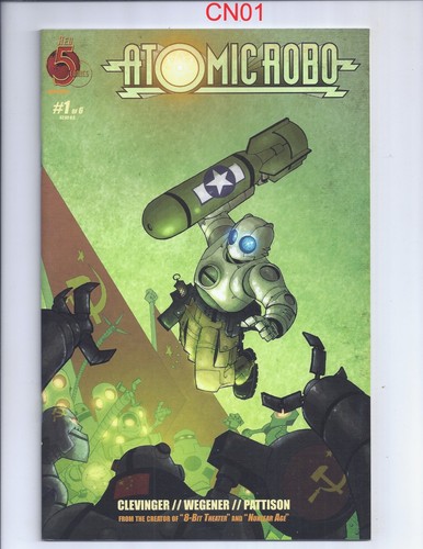 Atomic robo 2nd - atomic,