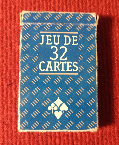 Jeu cartes de - de, carte