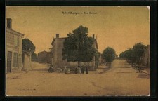 Old postcard Robert Spain, Rue Carnot 