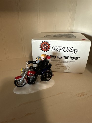 Dept snow village harley - snow,