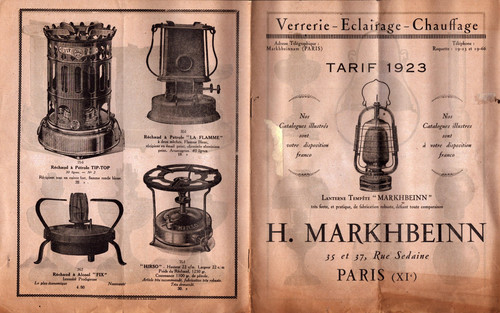 Paris verrerie - (iii°, /