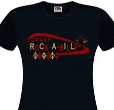 T-shirt femme ROCKABILLY Crazy
