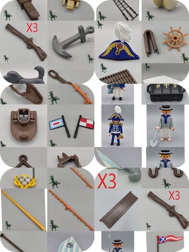 Playmobil 3055 3740 goélette