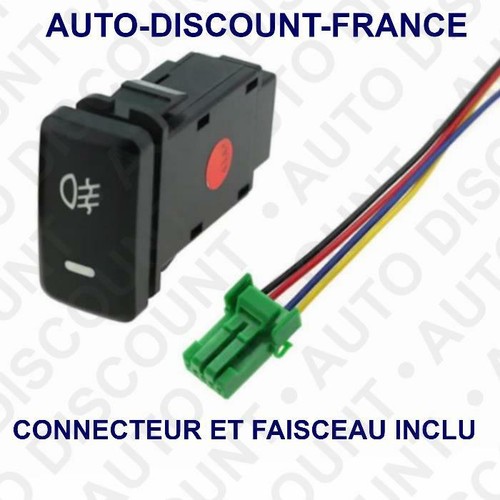 Bouton feu antibrouillard pour