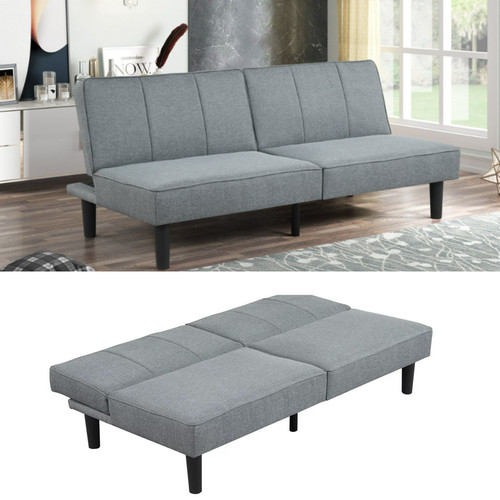 Convertible studio futon gray - convertible,