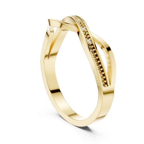 Bague diamant taille ronde