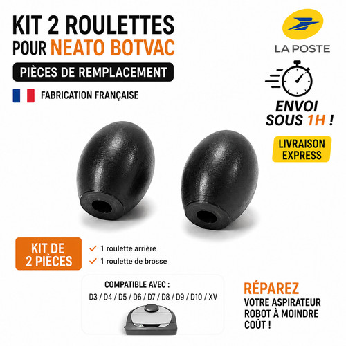 Kit roulettes compatibles - kit,