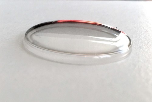 Verre plexi bombé punaise - verre,