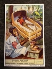 CHROMO LIEBIG SERIE BERCEAUX