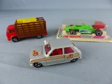 MAJORETTE lot de 3 voitures RENAULT 5 ALPINE , formule 1 neuve + boite MERCEDES