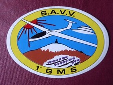 AUTOCOLLANT STICKER ARMEE DE L'AIR SAVV VOL A VOILE 1er GMS MONT VENTOUX
