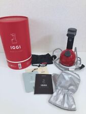 Used LAURASTAR IGGI 100V Pressure Sterilization Deodorizing Handy Steamer Red