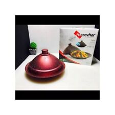 Tajine Morocco Hascevher Tajine en granit Qualité supérieure - Ø 34cm - Rouge