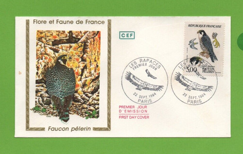 Fdc 1984 faucon pèlerin - fdc,