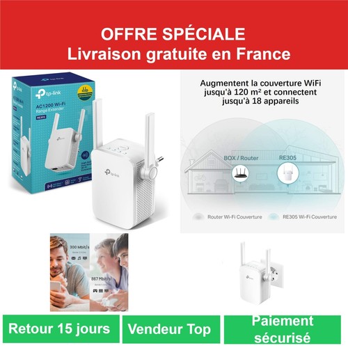 Link répéteur wifi - répéteur, re305