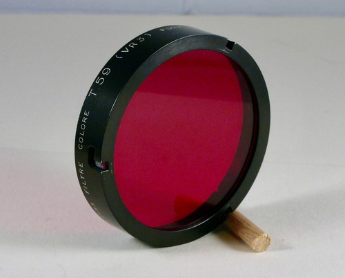 Kinoptik red filter 1953 - red, t59