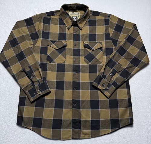 Dixxon flannel shirt mens - flannel, xl