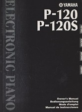 Yamaha P-120 P-120s Owner's