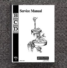 Lawn Tractor Repair Repair Manual Fits Wheel Horse Series B C D Volume 1 BCD R12