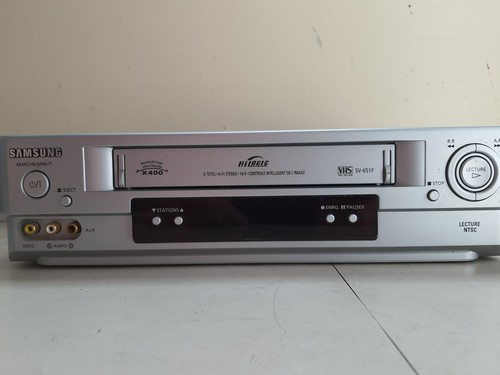 Magnétoscope vhs samsung - magnétoscope,