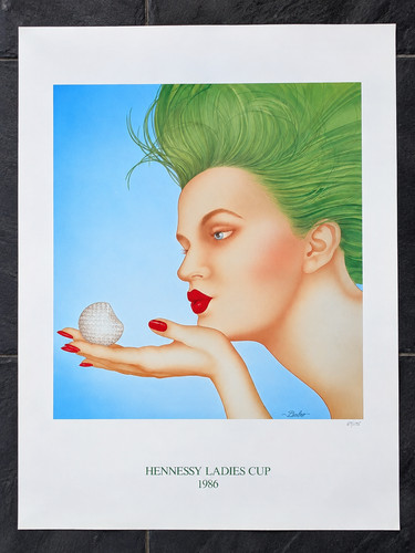 Affiche originale hennessy - originale,