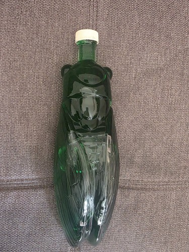 Bouteille cigale verrerie - cigale,