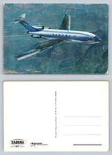 Sabena Airline Boeing Jet Postcard Vintage Aviation Collectors Item