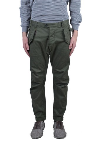 Dsquared2 men green cropped - green,
