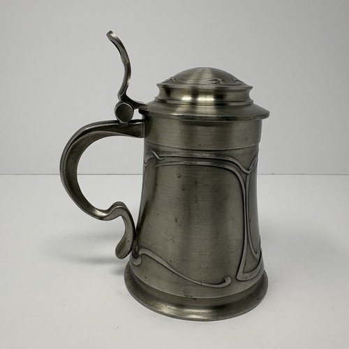 Vintage zinn pewter lidded - vintage,