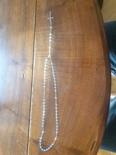 antique 18th century silver rosary