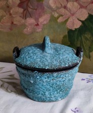 ANCIEN BEURRIER EN CÉRAMIQUE