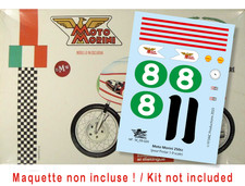 [FFSMC Productions] Decals Moto Morini 250 mono  1/9 (pour Protar)