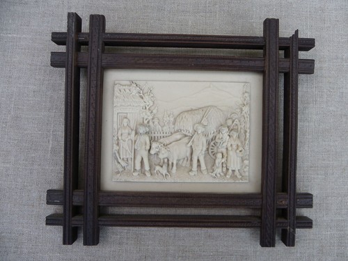 Tableau bas relief - tableau, en