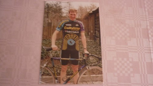 Photo cycliste equipe - cp,