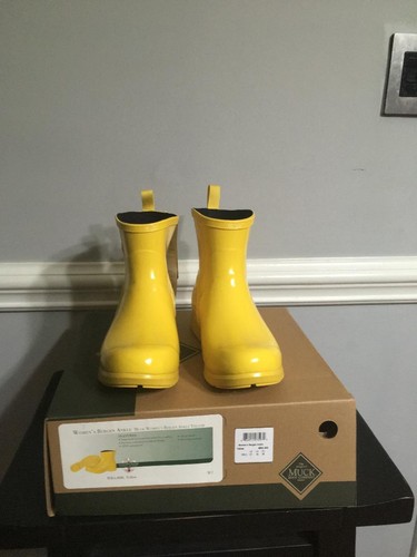Womens muck yellow - yellow, rain