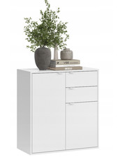 BDW, commode avec tiroirs et étagères, buffet salon, chambre à coucher