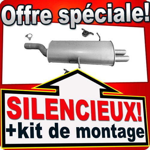 Silencieux arriere pour bmw - silencieux,