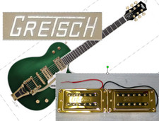 NEW set GRETSCH® Dual-Coil Humbucking - G5120 Elliot Easton - 0069714000 - gold