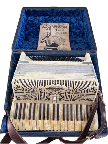 Vintage accordion toledo - accordion, "toledo