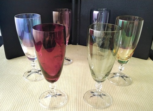 Flutes champagne en verre - à,
