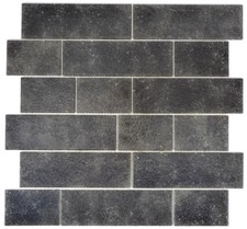 Mosaïque carreau translucide composite mural noir nero 68-0349L_f | 10 plaques