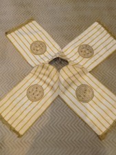 3 ) Pavillon De Ciboire/broderie/IHS/M/occasion/MESSE/PRETRE/DENTELLE