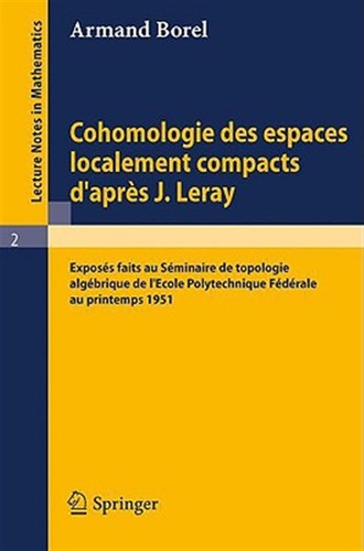 Cohomologie des espaces - cohomologie,