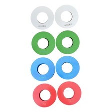 Lot de 2 plaques d'haltères faciles à fixer, micro-chargement, petites