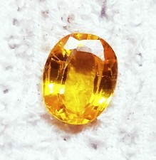 Superbe Saphir jaune du