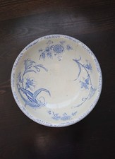 Antique Lily J H&S Iron Earth Basin - Staple Restored