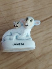 Fève Ferme Story 2003 Juliette la Shebis et son lamb P0 Fève Mate